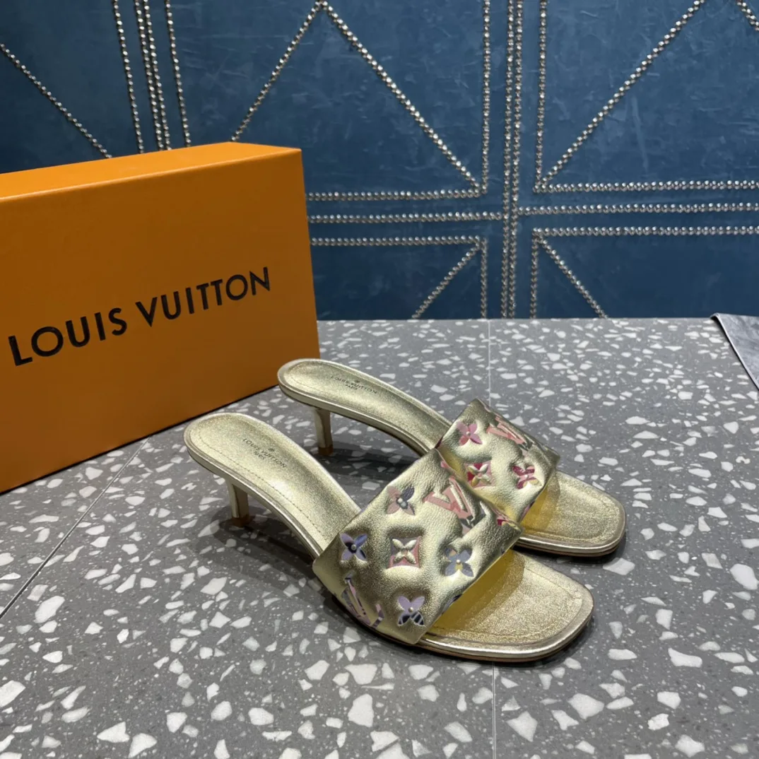 Louis Vuitton Women’s Revival Mule Gold - Image 5