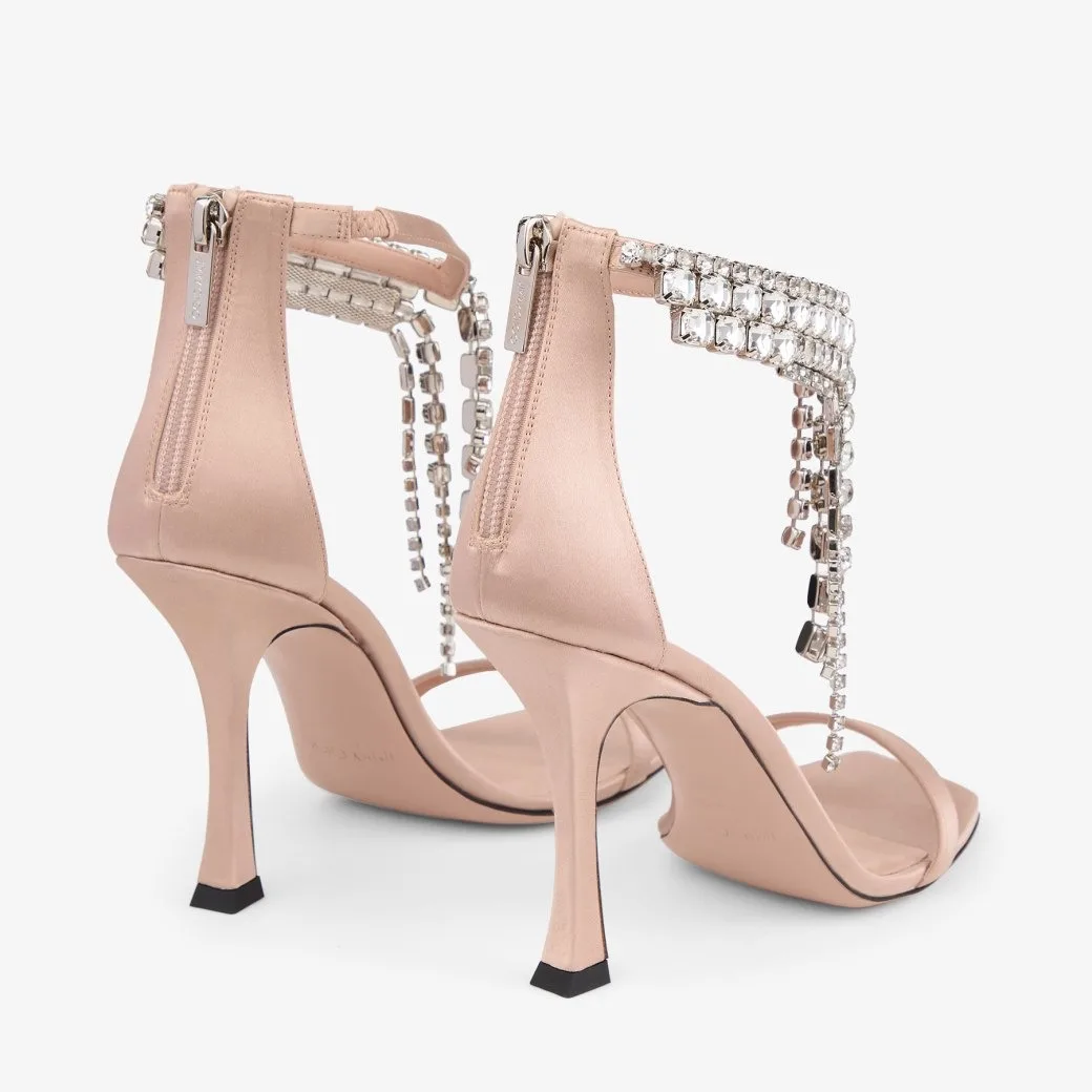 Jimmy Choo Verity Sandal 100 Macaron VERITYSANDAL100SAT - Image 4