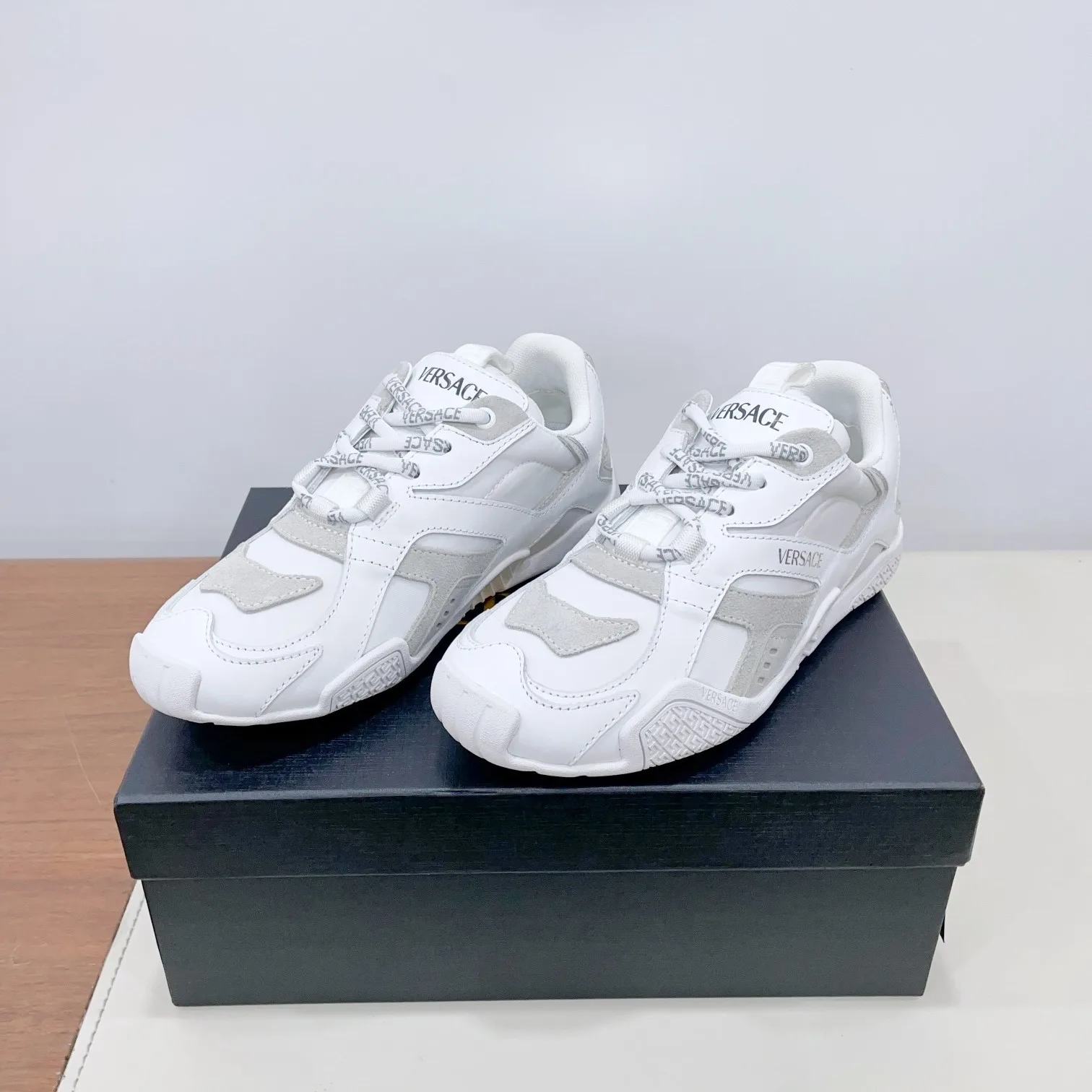 Versace Galaxia Sneakers White -1A12892_2EJ70 - Image 3