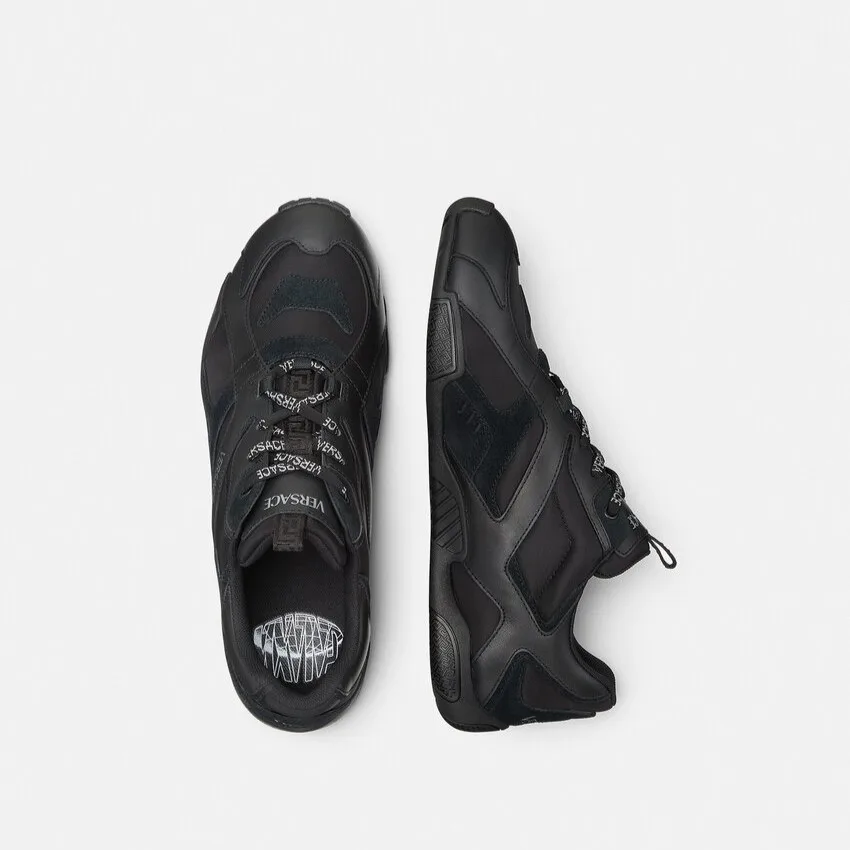 Versace Galaxia Sneakers Black -1A12892_2EJ70 - Image 4