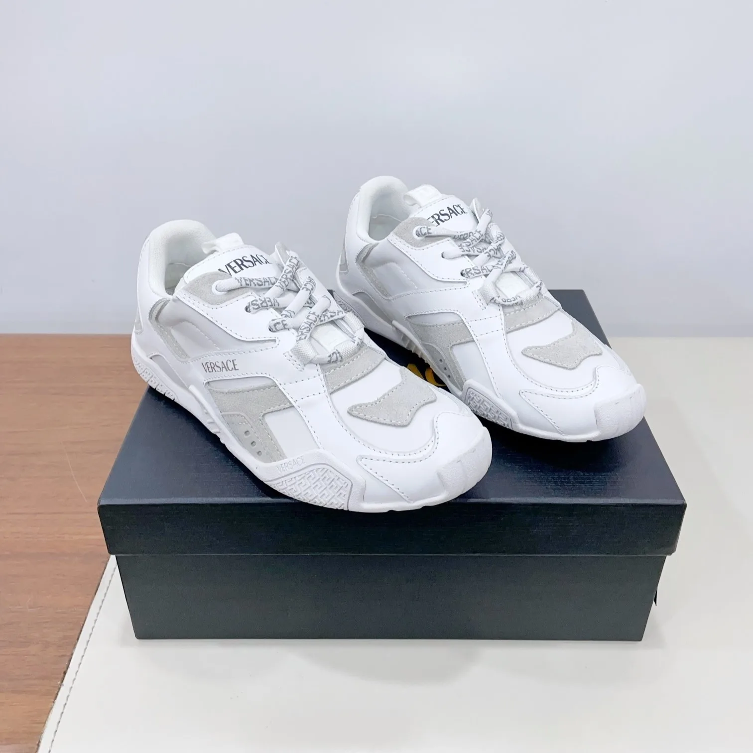 Versace Galaxia Sneakers White -1A12892_2EJ70 - Image 7
