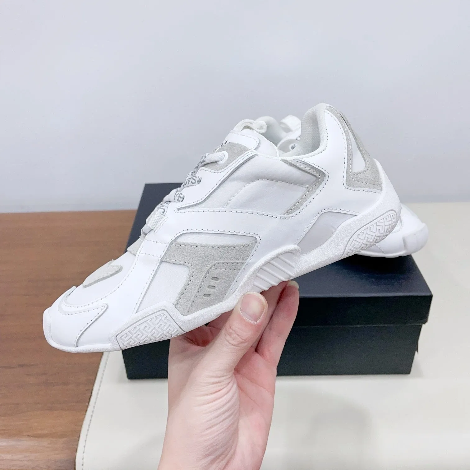 Versace Galaxia Sneakers White -1A12892_2EJ70 - Image 9