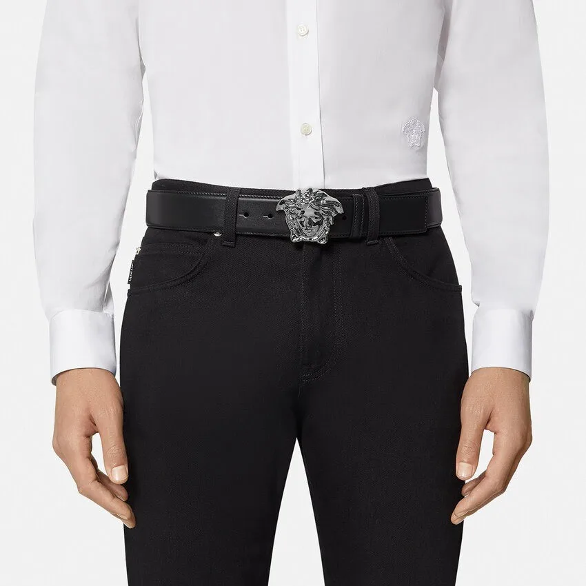 Alternative view of Versace La Medusa Leather Belt DCU4140-DVTP1_KVO41