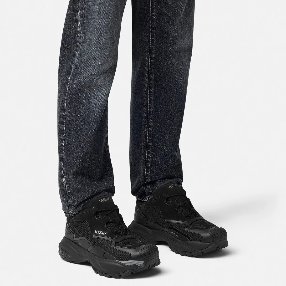 Alternative view of Versace Mercury M_VS_04 Sneakers Black -1A12679_DSV_425_1B00B