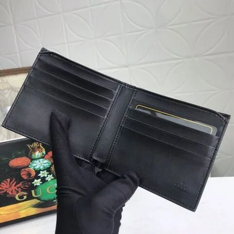 Alternative view of Gucci Tiger Print GG Supreme Bi-Fold Wallet