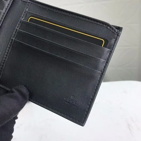 Gucci Tiger Print GG Supreme Bi-Fold Wallet - Image 3