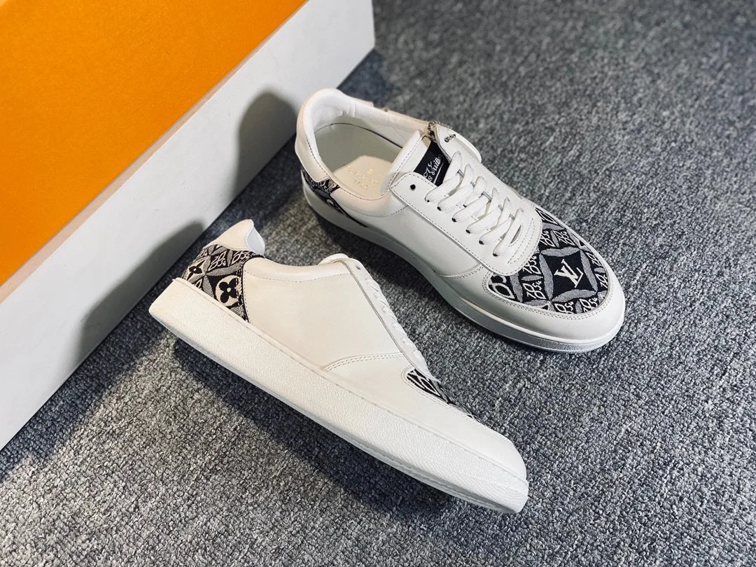 Louis Vuitton Rivoli Sneaker Gray And White