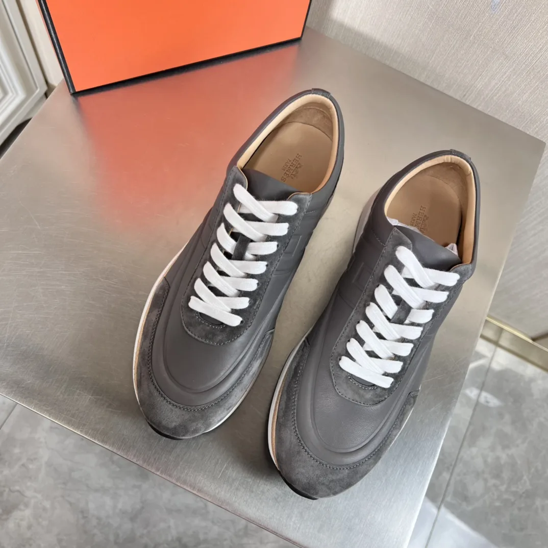 Hermes Easy Trainers Gray - Image 6