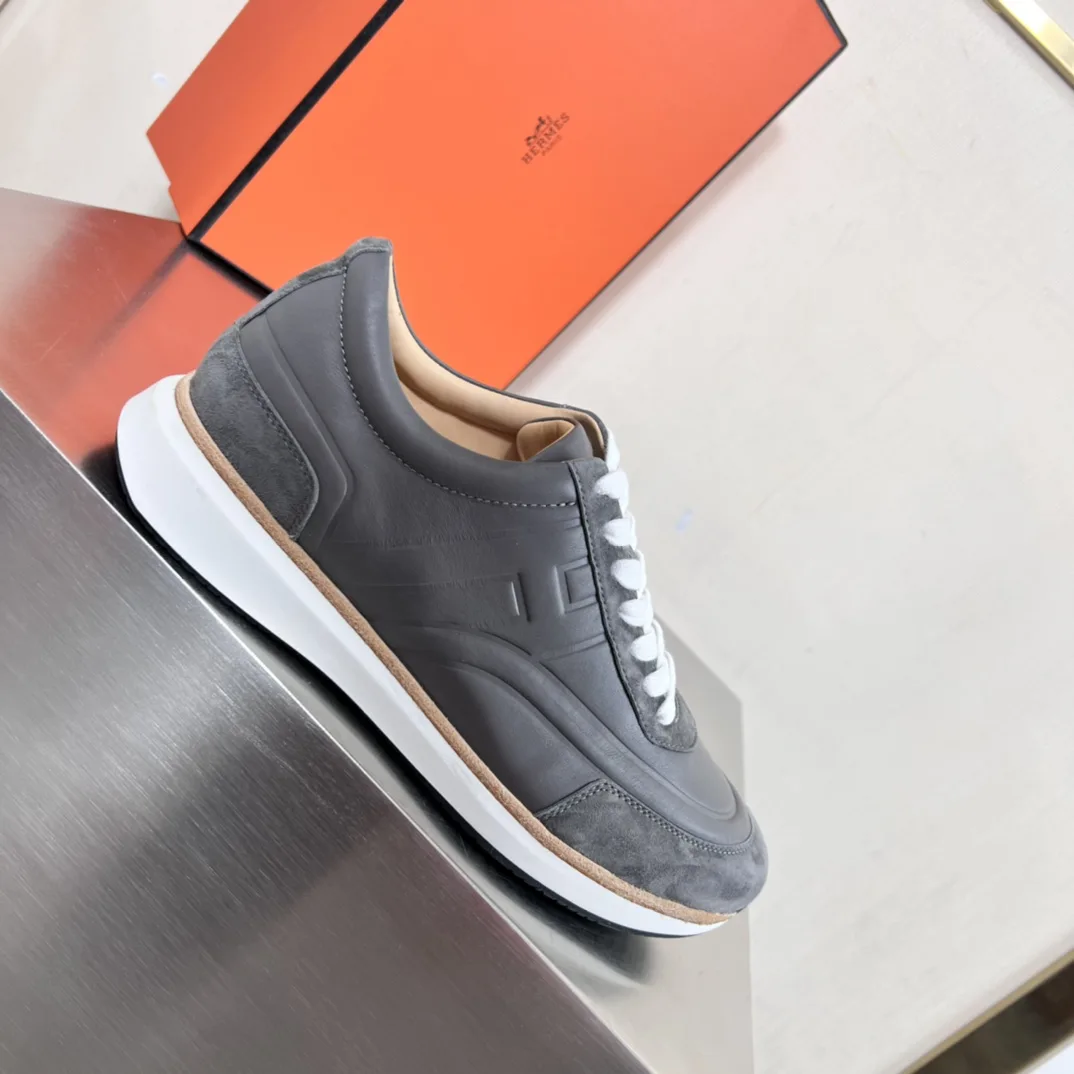 Hermes Easy Trainers Gray - Image 4