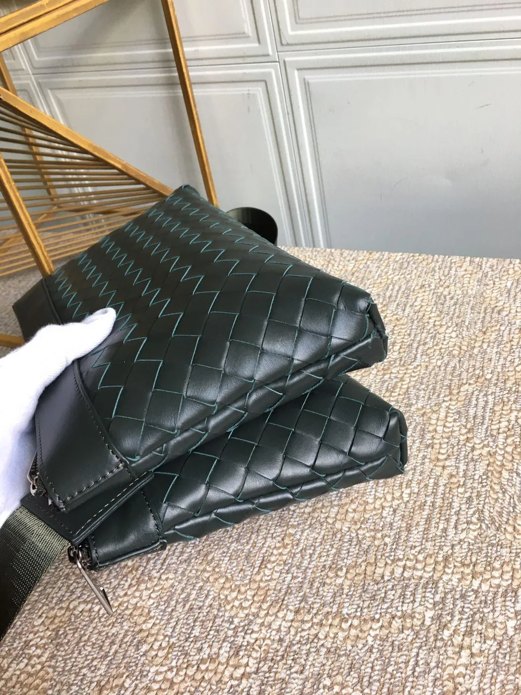 Bottega Veneta Classic Intrecciato Green - Image 4