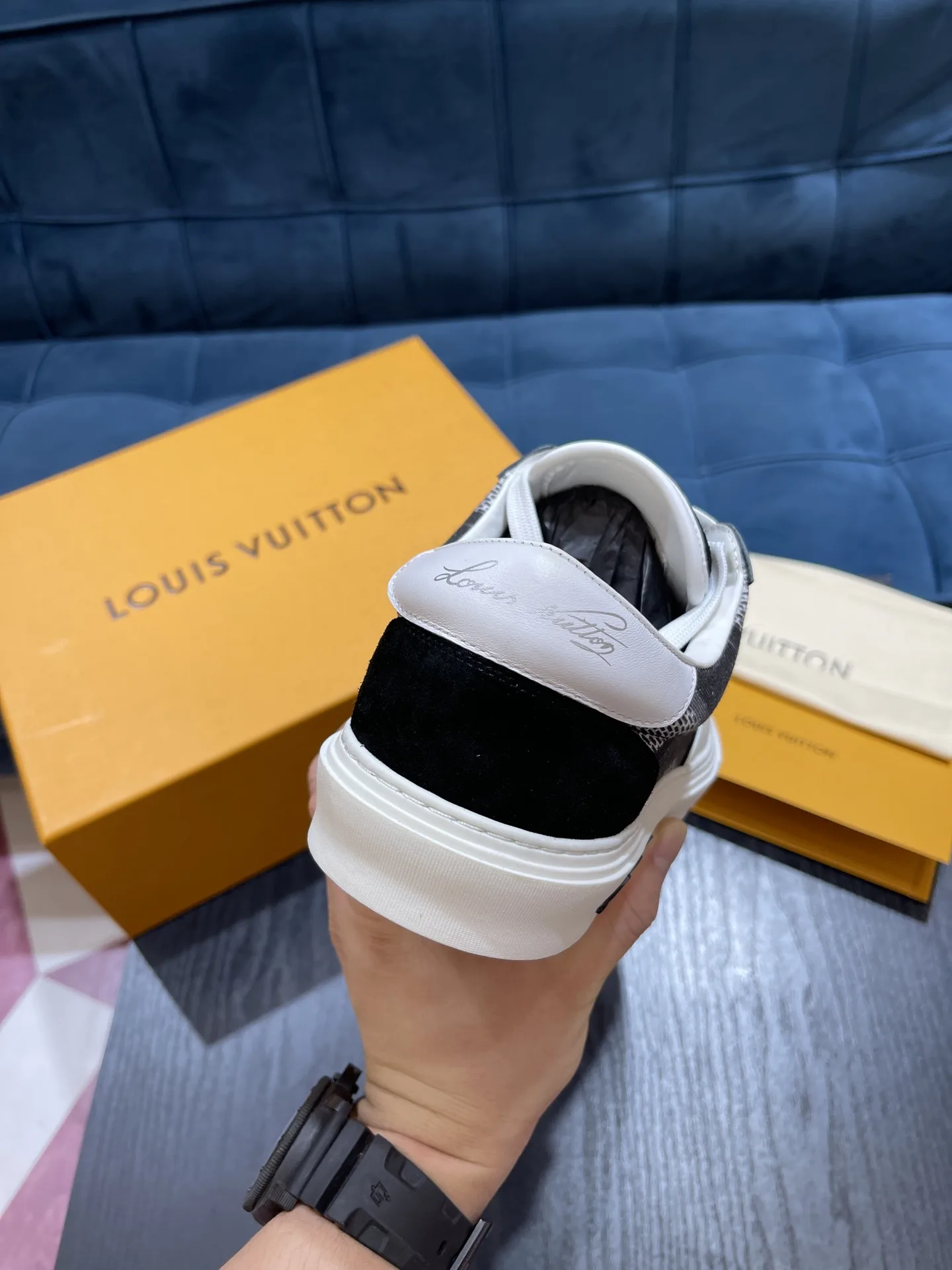 Louis Vuitton LV Ollie Richelieu Black - Image 8