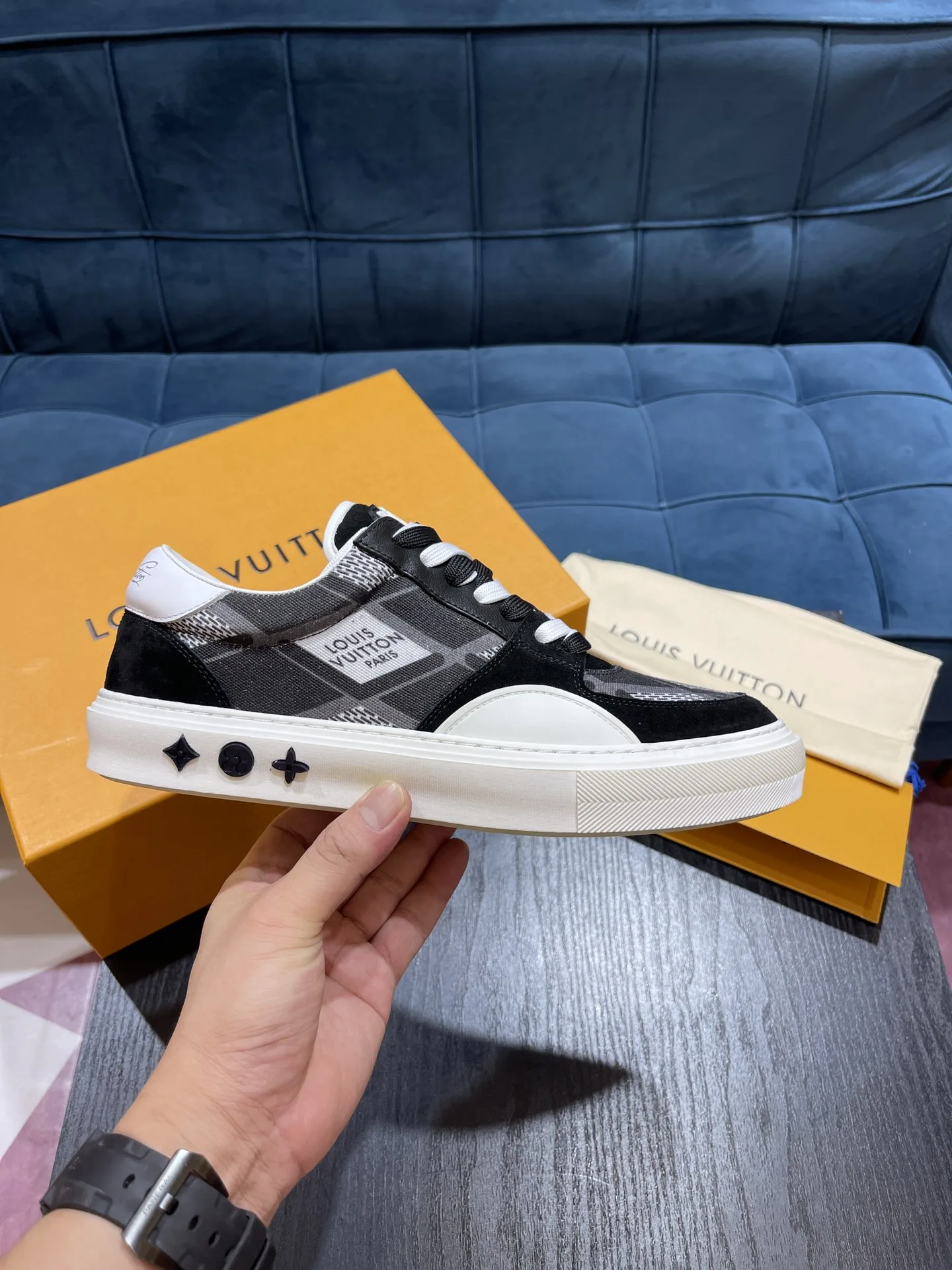 Louis Vuitton LV Ollie Richelieu Black - Image 4