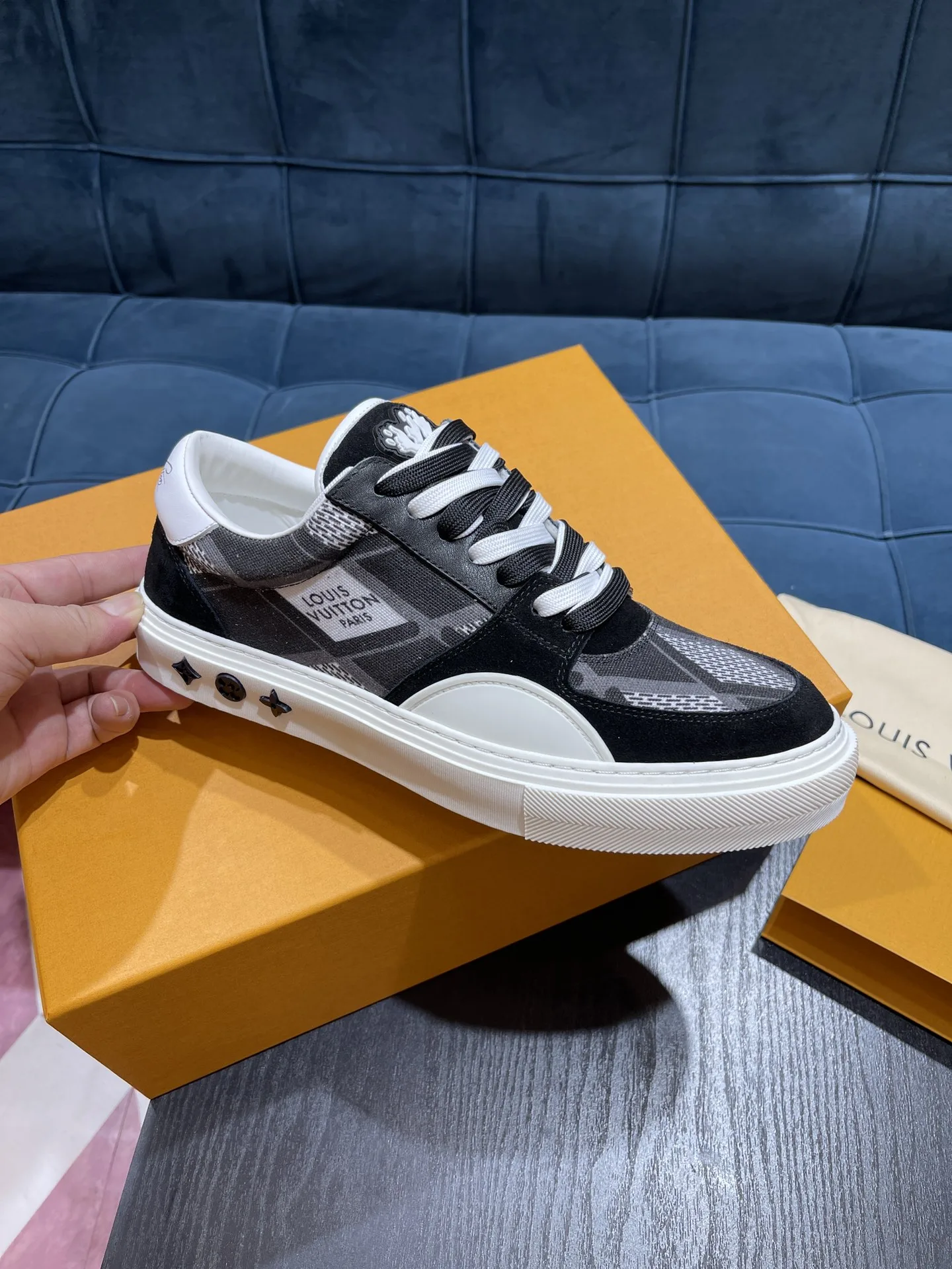 Louis Vuitton LV Ollie Richelieu Black - Image 3