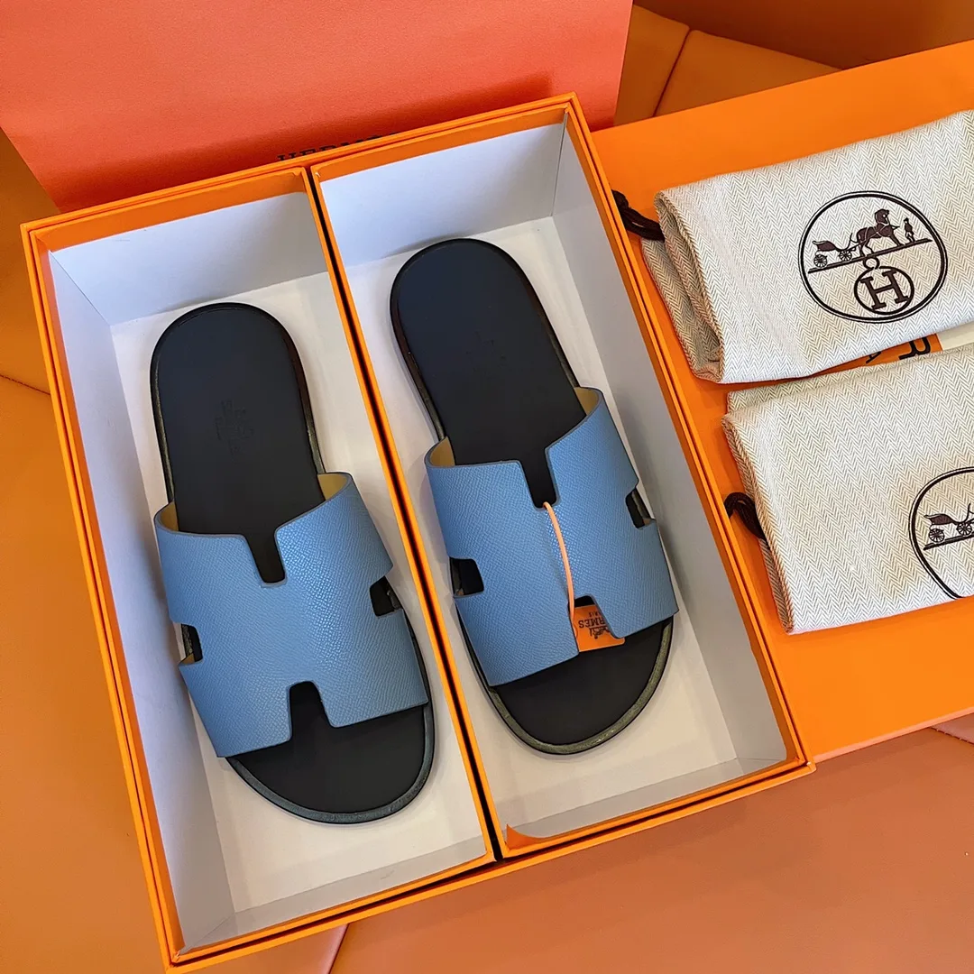 Alternative view of Hermes Izmir Sandals Light Blue