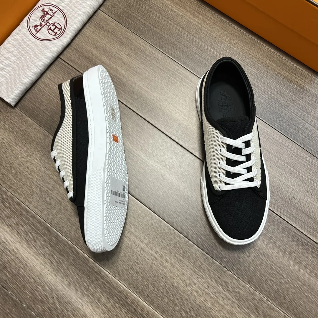 Hermes Envy Sneakers Black - Image 8