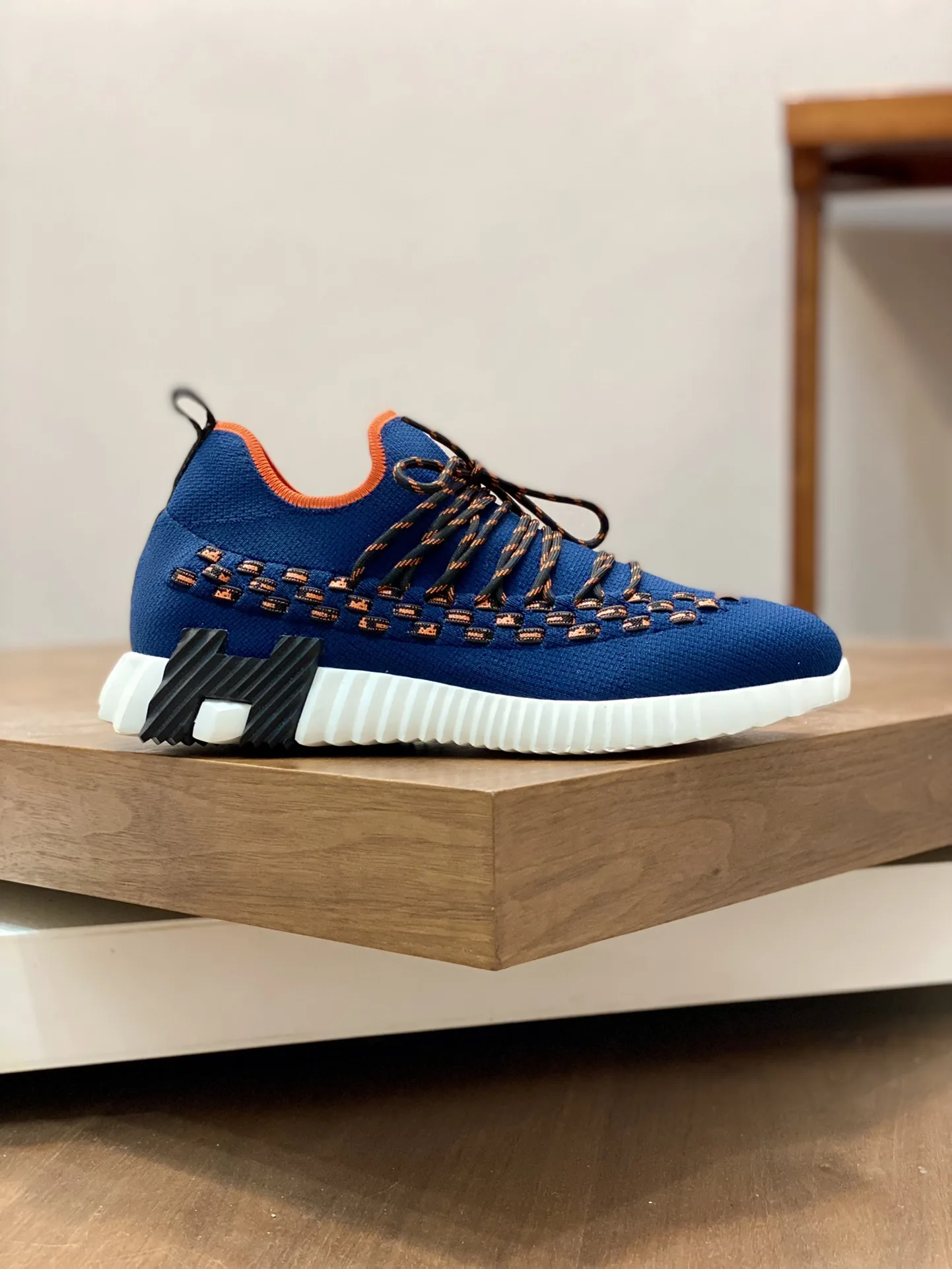 Hermes Sneakers Flex Blue - Image 7