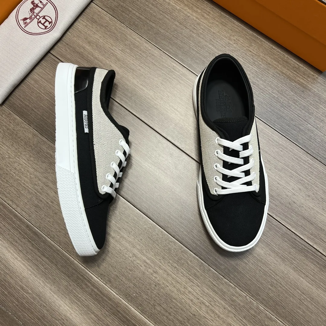 Hermes Envy Sneakers Black - Image 7