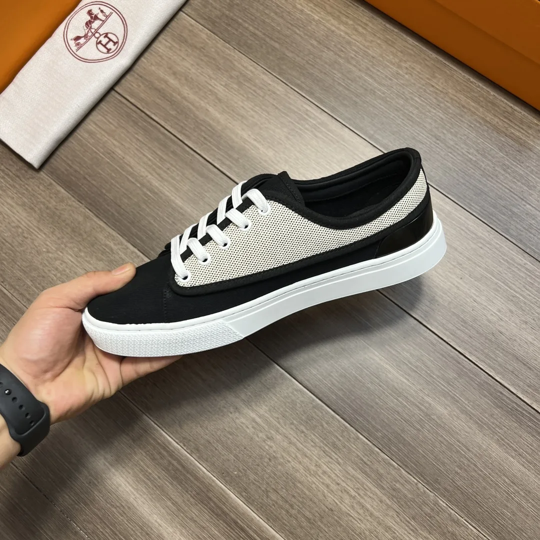 Hermes Envy Sneakers Black - Image 6