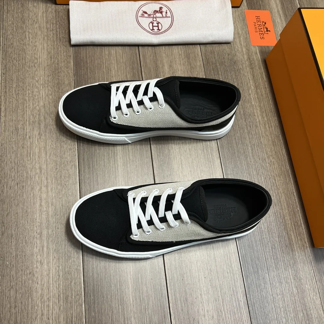 Hermes Envy Sneakers Black - Image 4