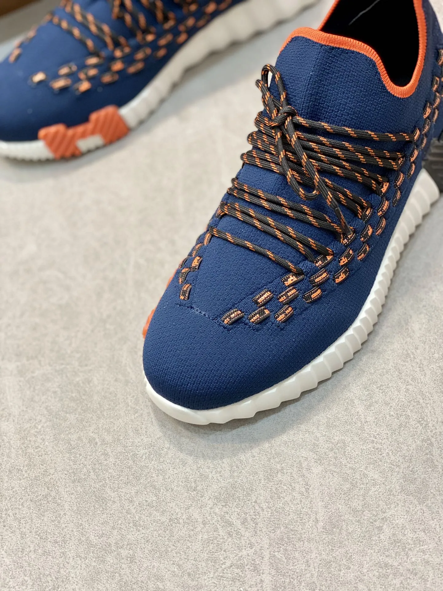 Hermes Sneakers Flex Blue - Image 3