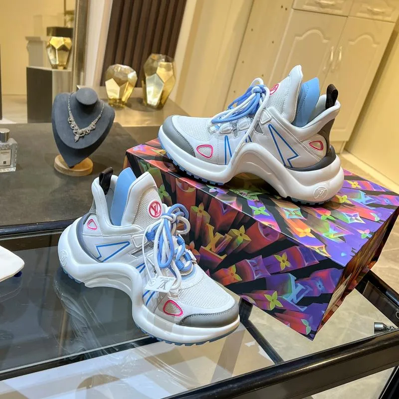 Alternative view of Louis Vuitton Women’s LV Archlight Sneaker Blue And White