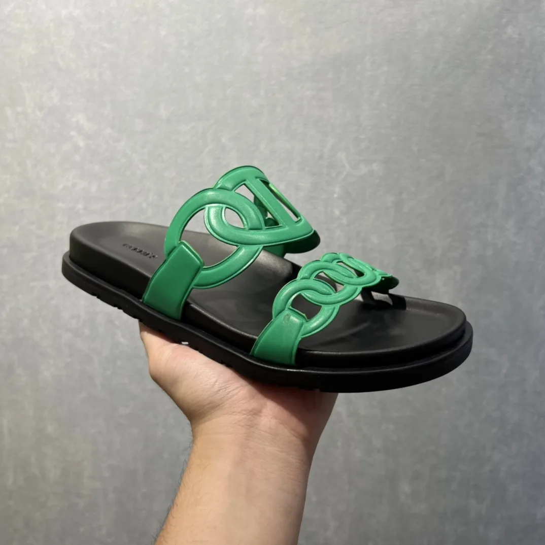 Alternative view of Hermes Extra Sandals Green