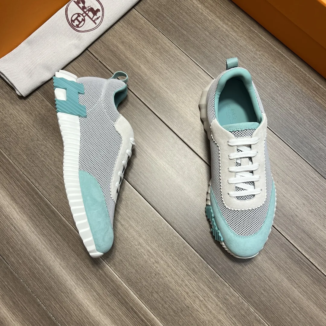 Alternative view of Hermes Bouncing Sneakers Turquoise