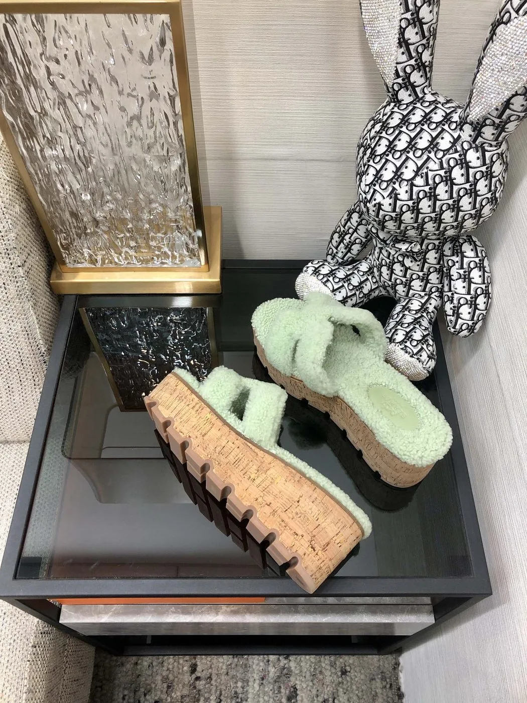 Alternative view of Hermes Figari Sandal Bright Green