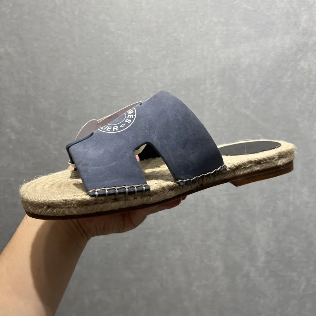 Alternative view of Hermes Old Espadrilles Blue