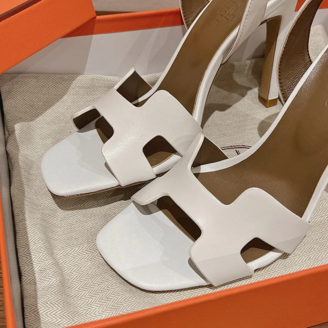 Alternative view of Hermes Ella Sandal Bright White /
