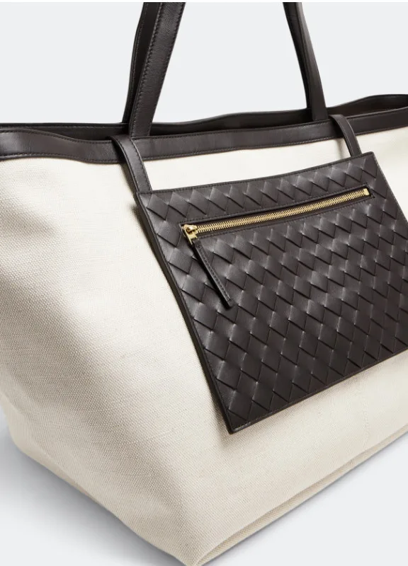 Bottega Veneta Large Flip Flap Bag - 15 Inches/ - Image 5