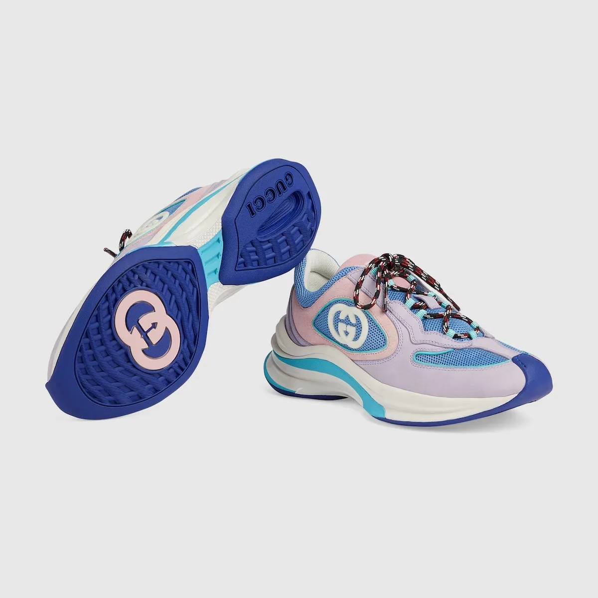 Gucci Women’s Gucci Run Sneaker Lilac - Image 4