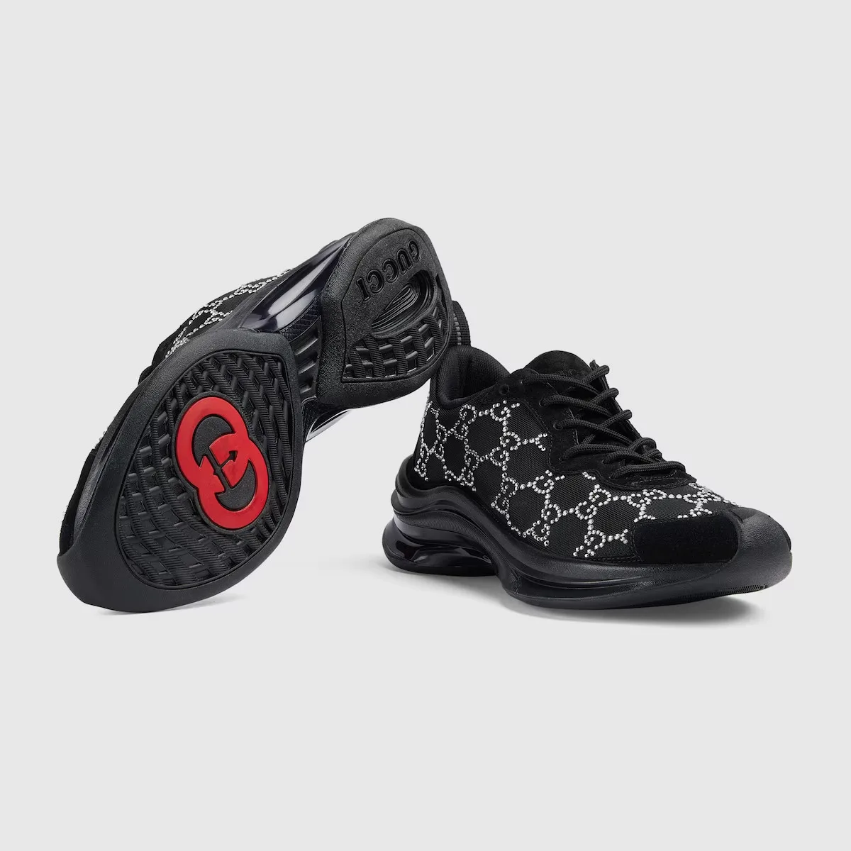 Gucci Run GG Crystal Sneaker - Image 4