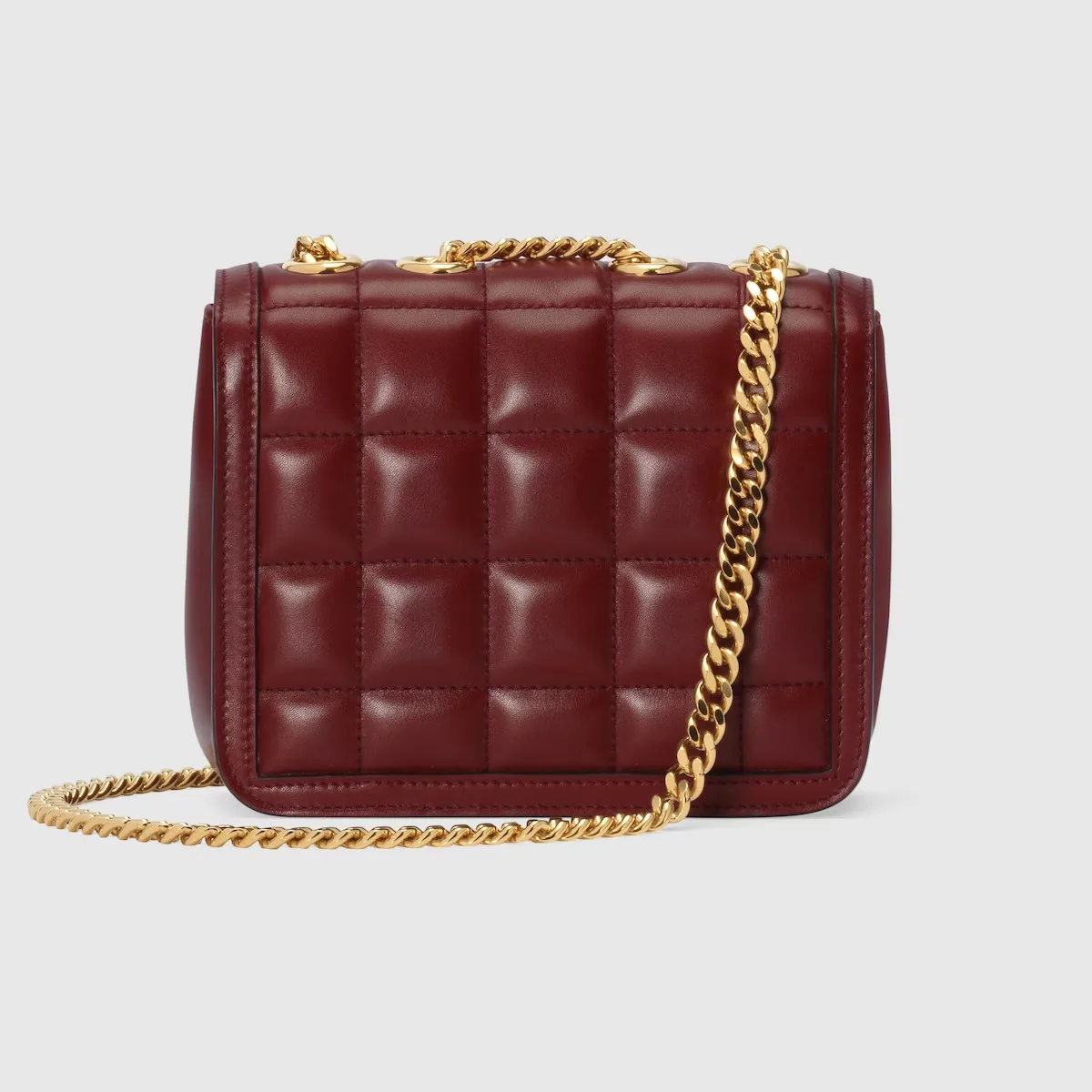 Gucci Deco Mini Shoulder Dark Red Bag AAB1Q 6402- 7 Inches/ - Image 6