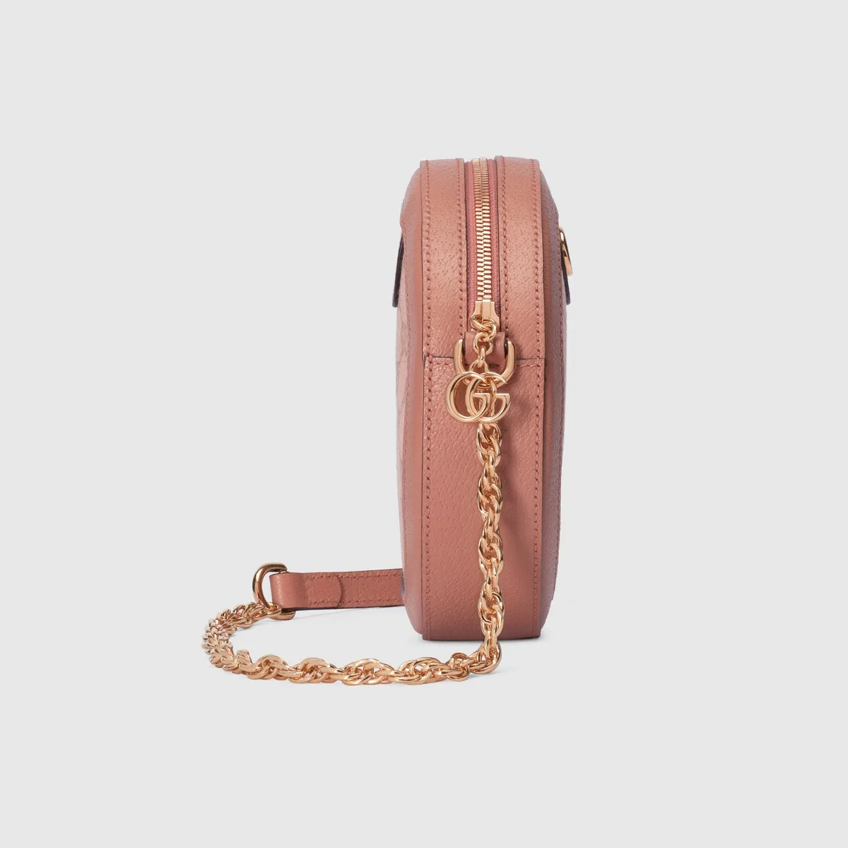 Alternative view of Gucci Ophidia Round Mini Crossbody Bag / Pink Gold Hardware