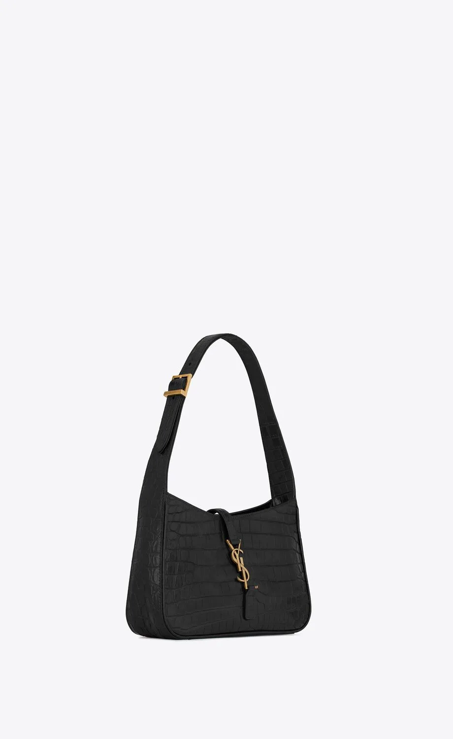 Saint Laurent Le 5 À 7 Embossed Shoulder Bag Black - Image 5