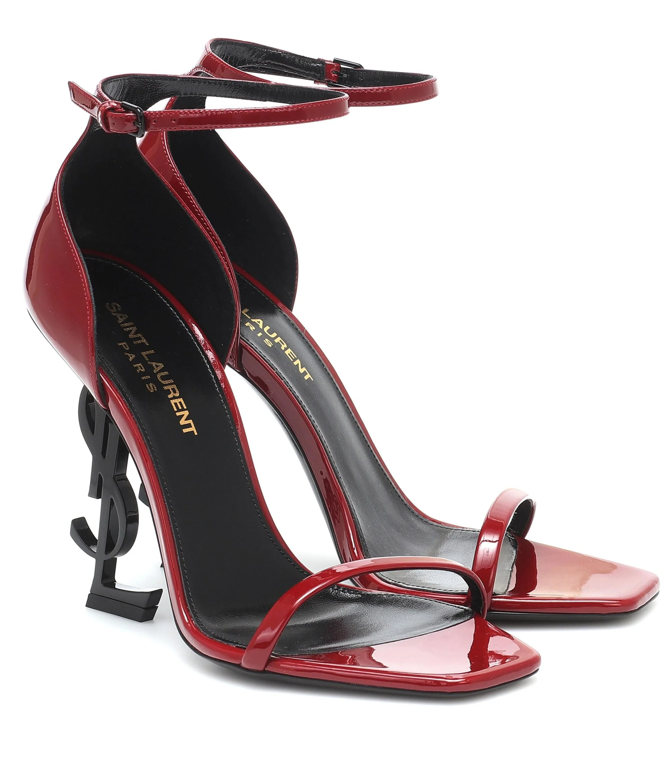 Alternative view of Opyum Sandals In Patent Red /