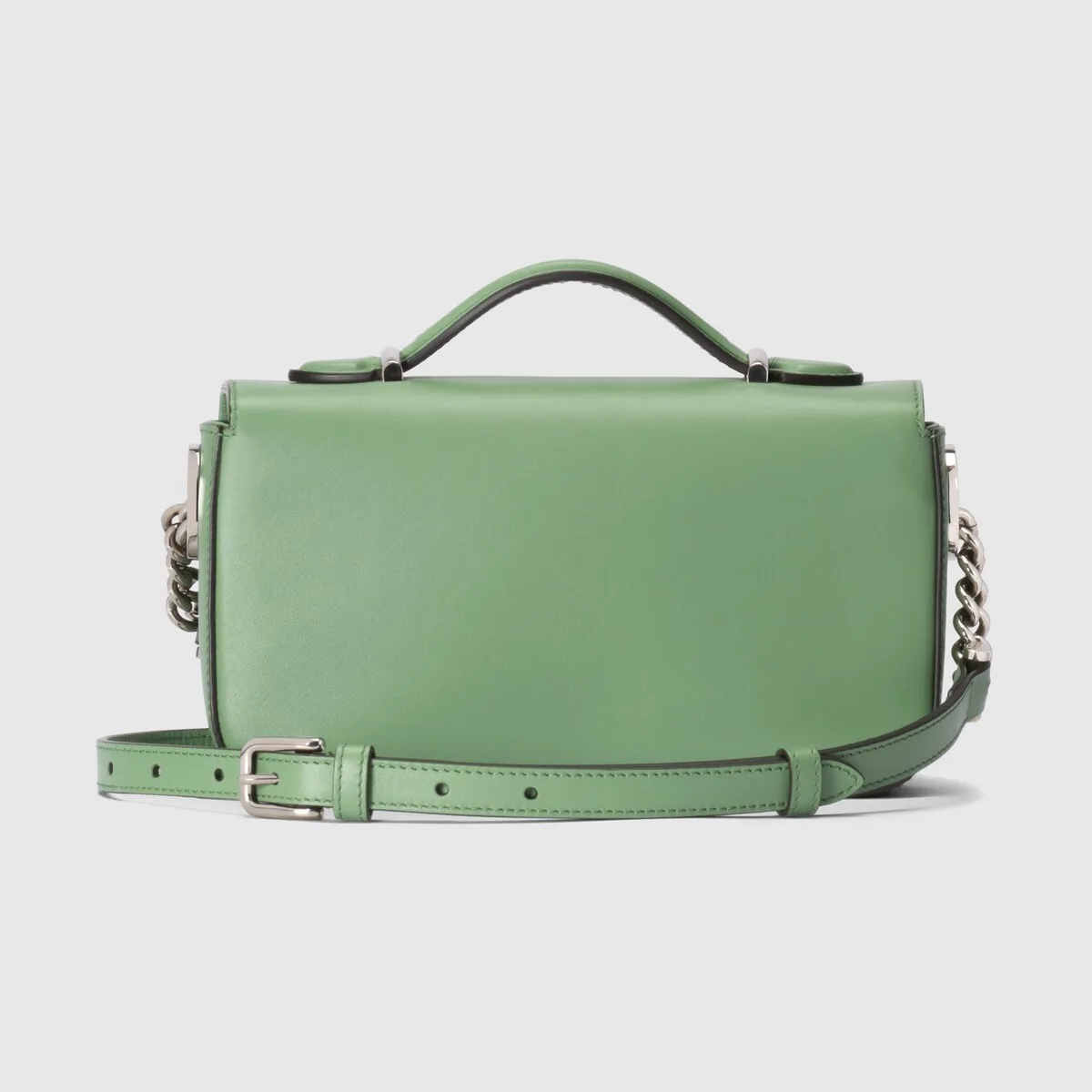 Alternative view of Petite Mini Shoulder Bag / Light Green Silver Hardware