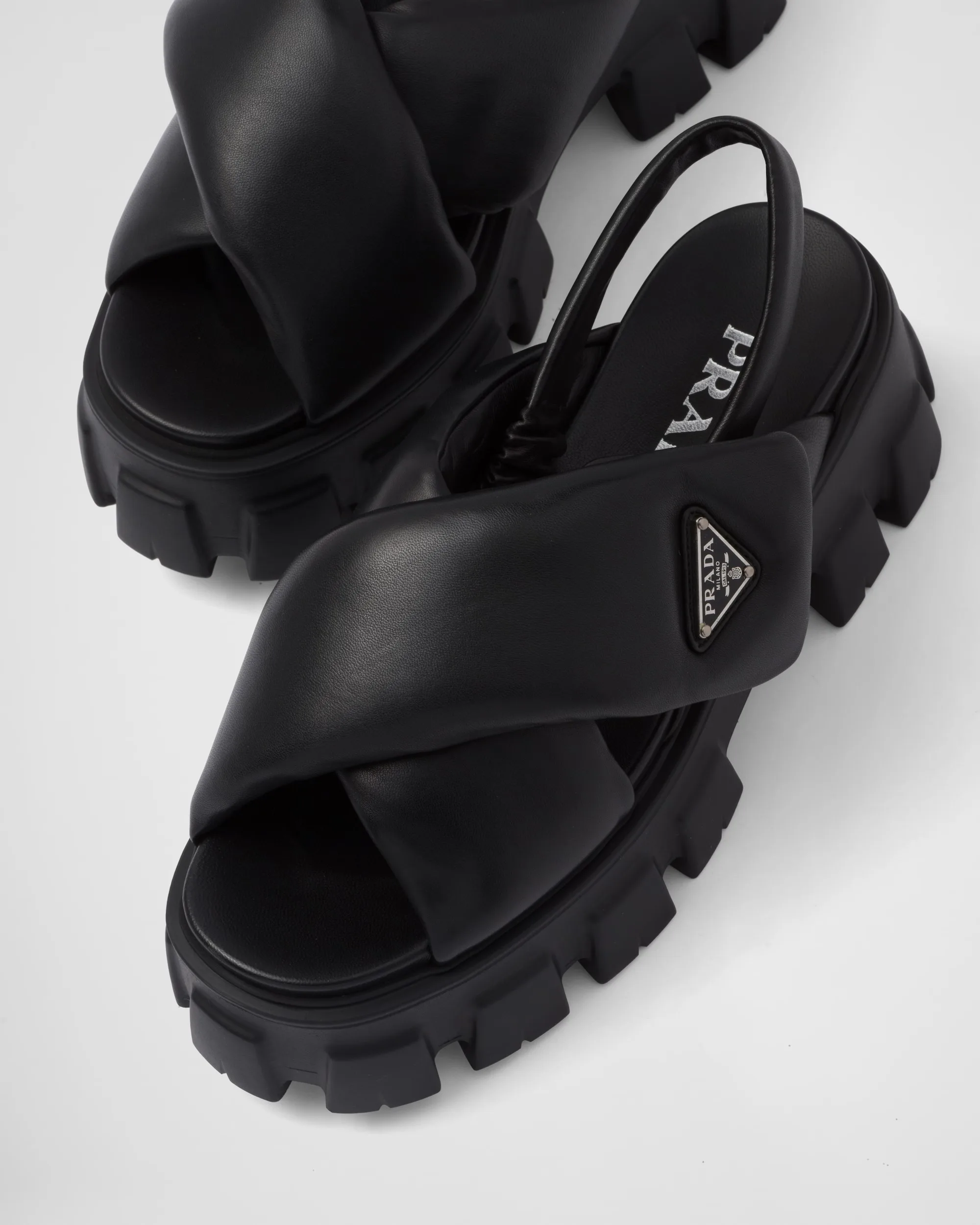 Monolith Padded Nappa Leather Sandals 1X123N_2DL8_F0002_F_055 - Image 6