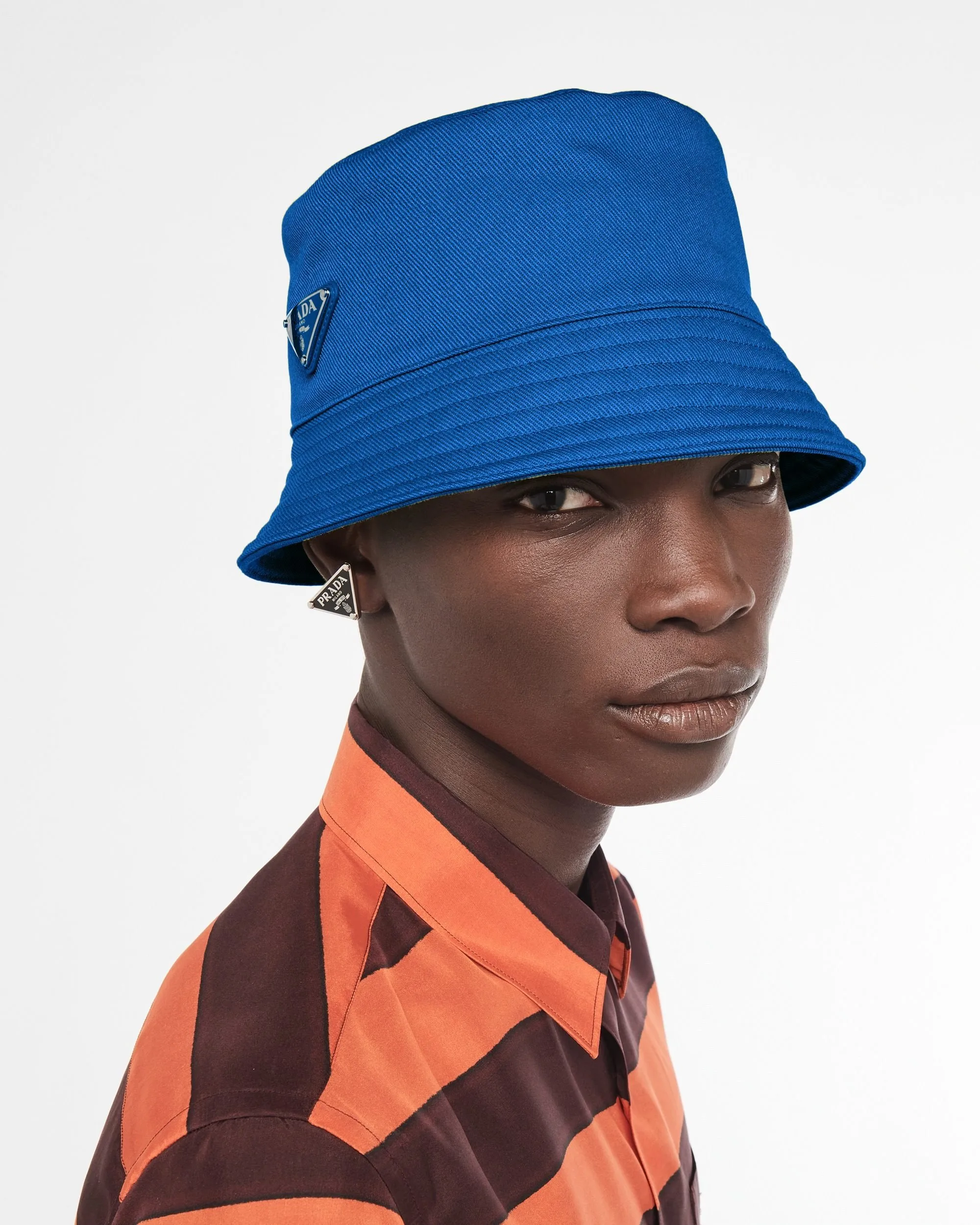 Drill Bucket Hat Blue - 2HC137_2DXI_F0013 - Image 4