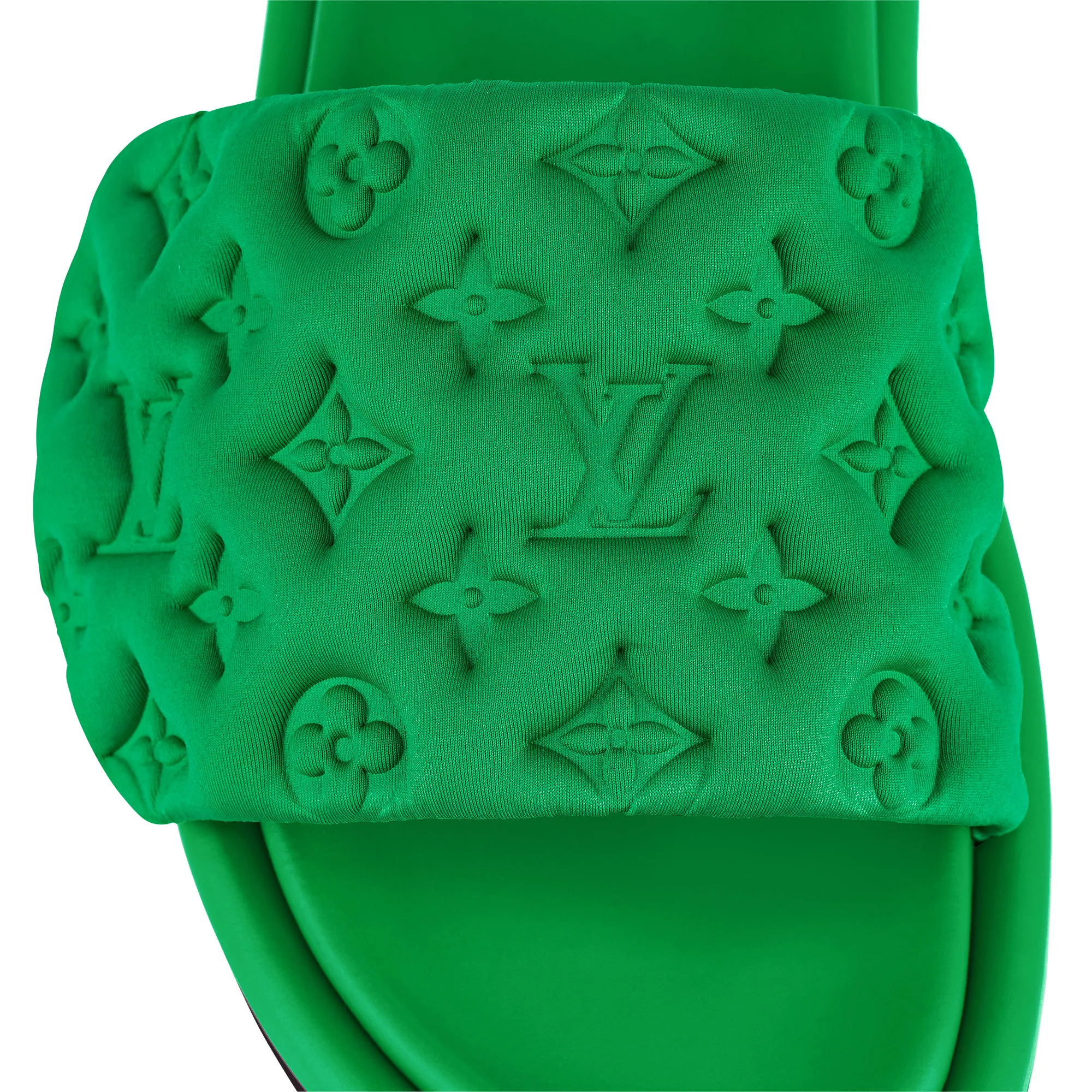 Louis Vuitton Pool Pillow Flat Comfort Mule Green 1AB1N5 - Image 5