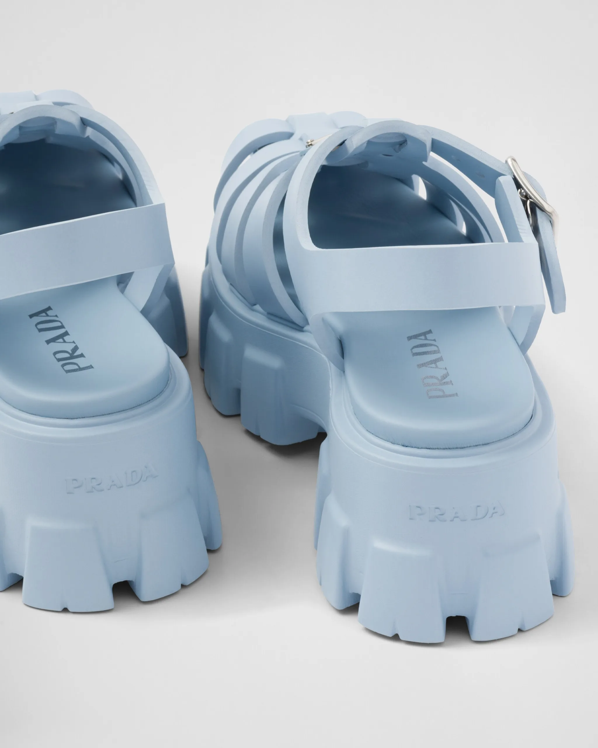 Foam Rubber Sandals Light Blue - 1X853M_3LKK_F0012_F_055 - Image 4