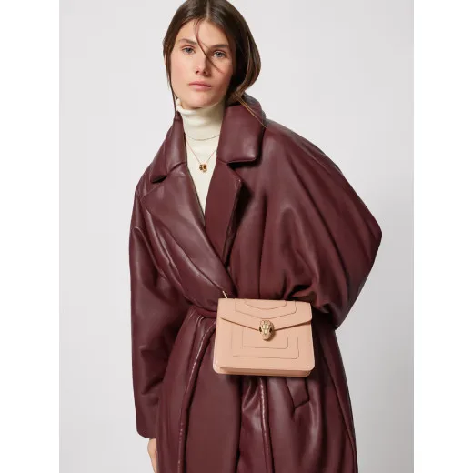 Serpenti Forever Crossbody Bag Rose Gold - Image 6