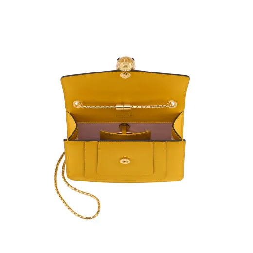 Serpenti Forever Crossbody Bag Yellow - Image 4