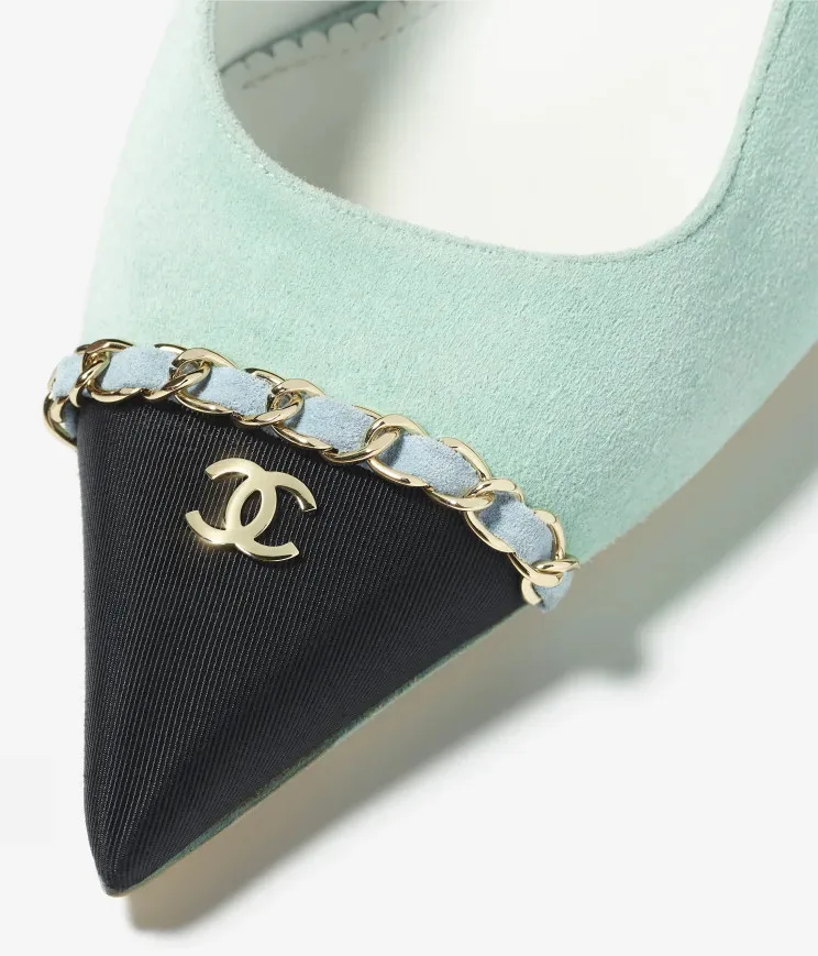 Slingbacks Light Turquoise - Image 4