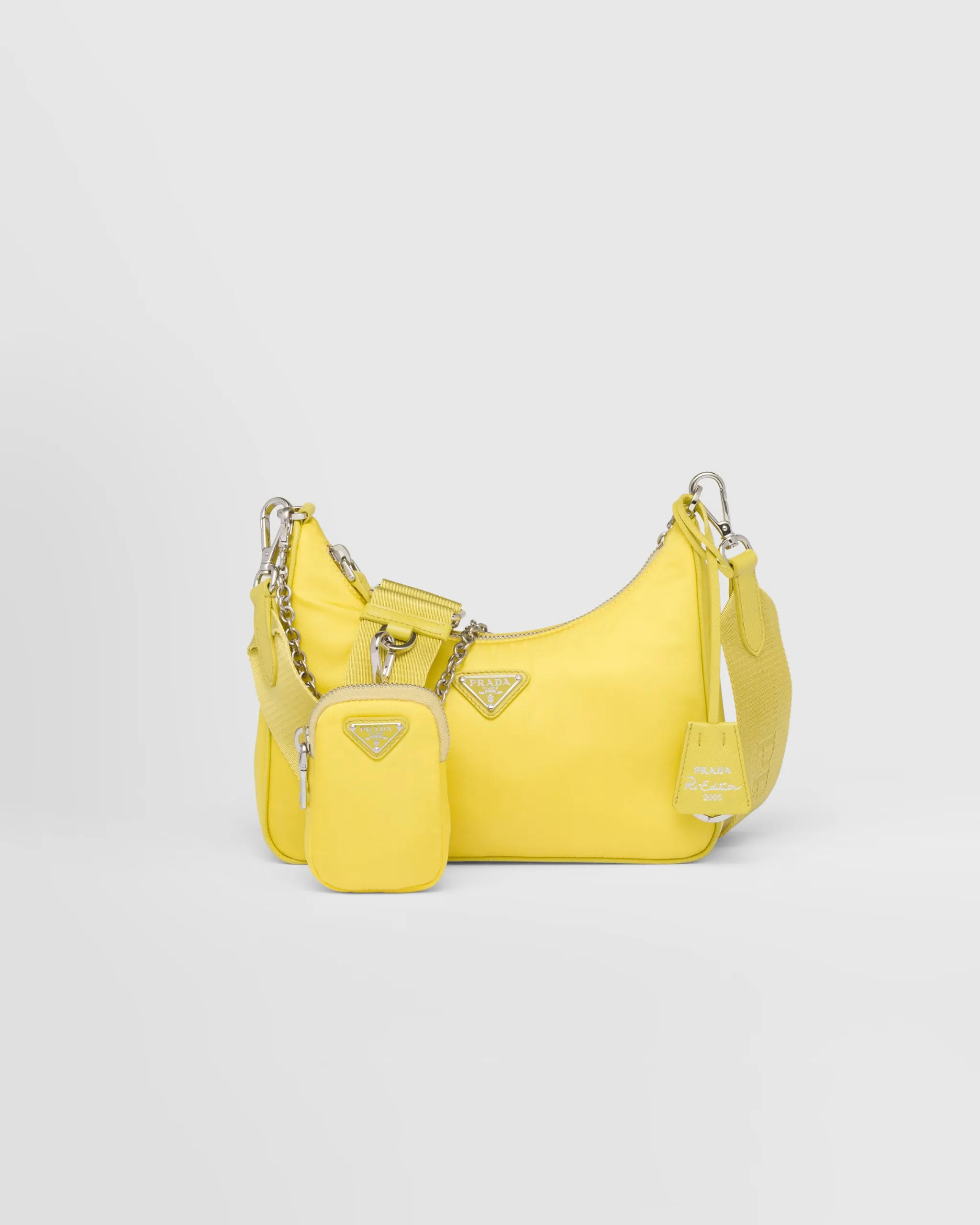 Re- 2005 Re-Nylon Bag Citron Green - Image 5