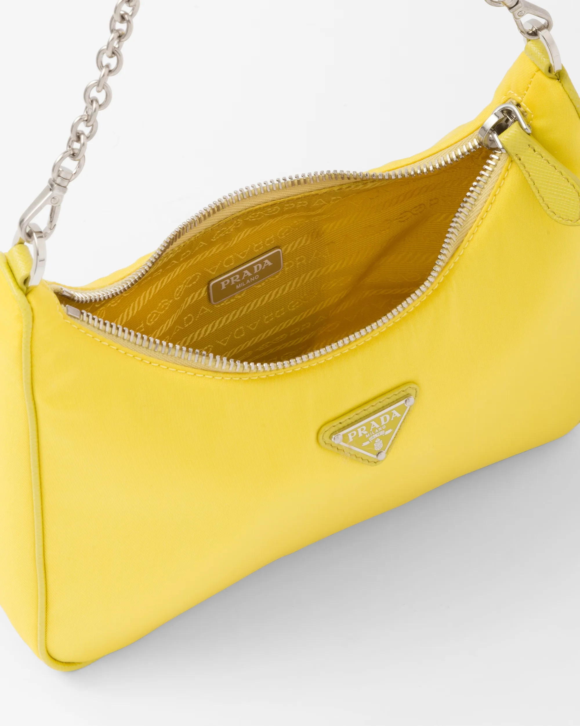 Re- 2005 Re-Nylon Bag Citron Green - Image 6