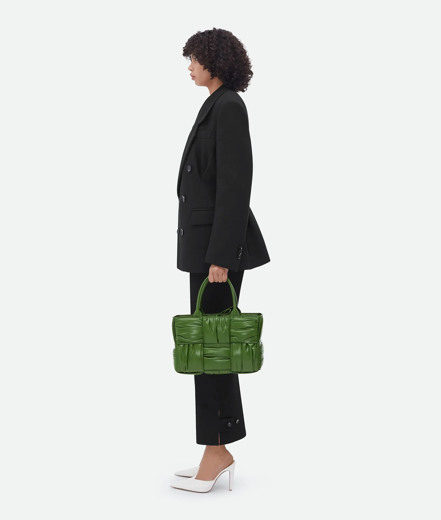 Small Arco Tote Bag Avocado - Image 5