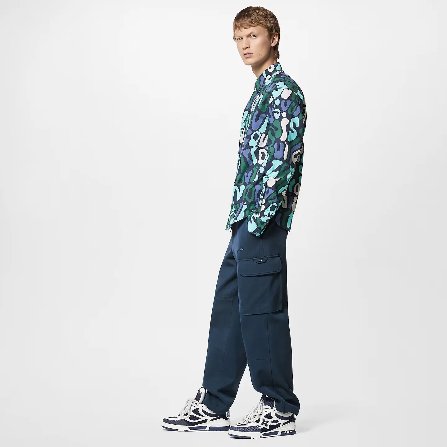 LV Skate Sneaker Marine - 1AARRK - Image 6