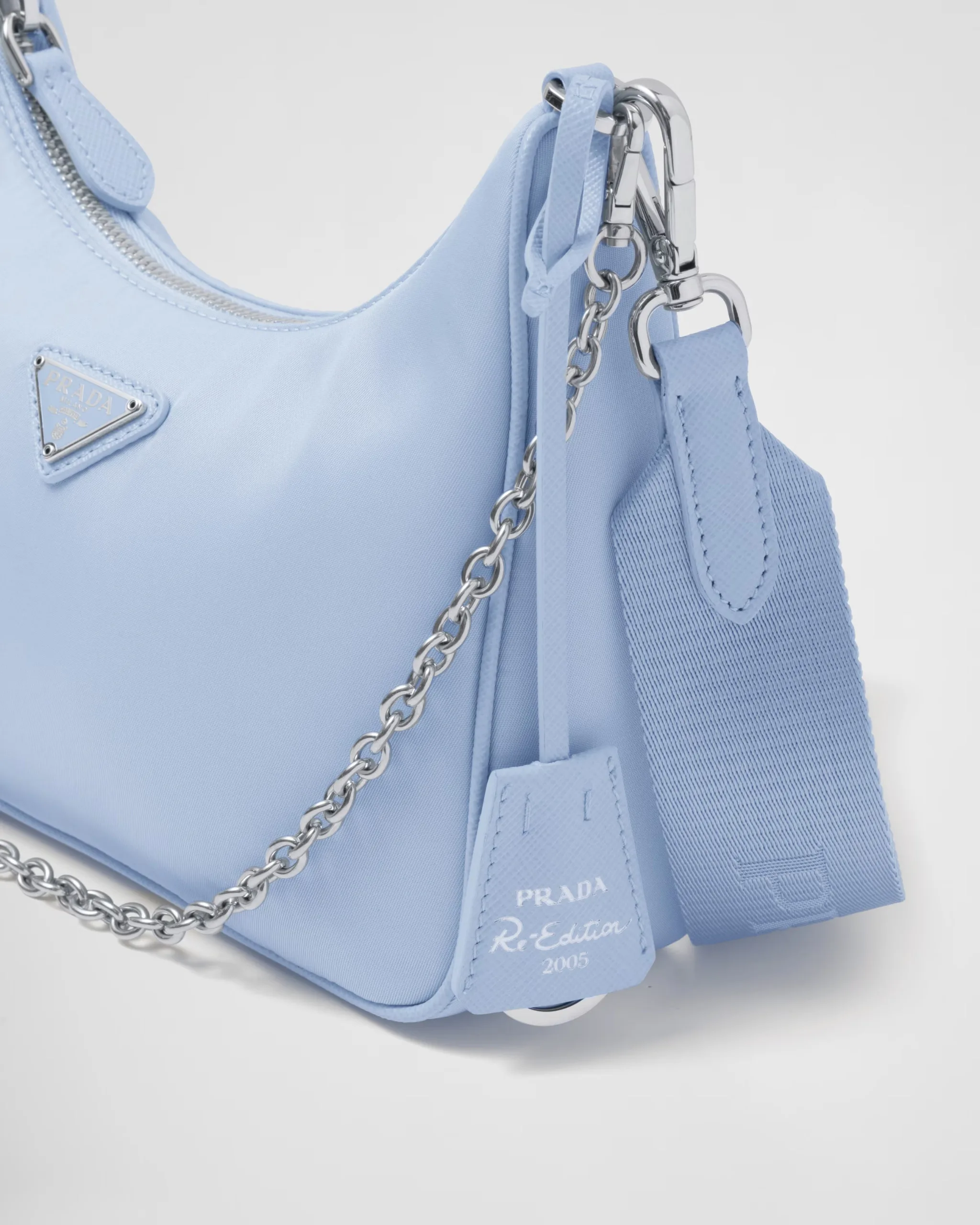 Re- 2005 Re-Nylon Bag Light Blue 1BH204_R064_F0076_V_V9L - Image 6